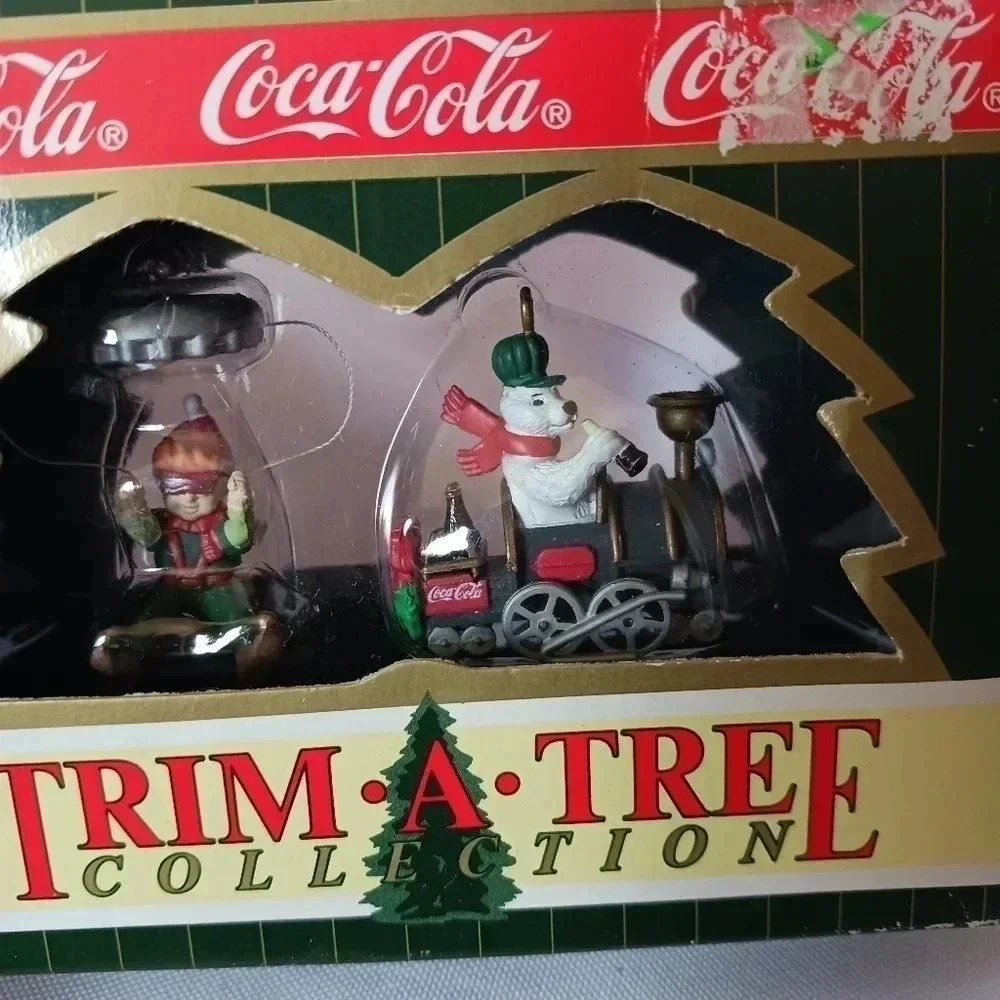 Collectible cocacola lot of 9 pcs christmas  ornaments